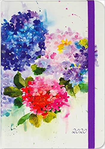 2020 Hydrangeas Weekly Planner (16-Month Engagement Calendar) Hardcover