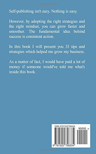 33 Self-Publishing Tips