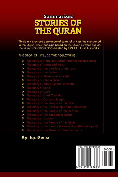 Summarized Stories of the Quran: Based on the Narrations of Ibn Al-Kathir