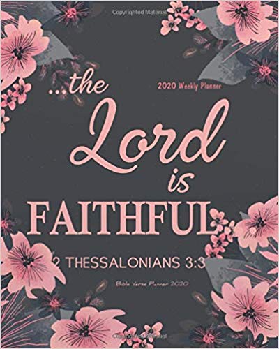 Bible Verse Planner 2020: Bible Verses Weekly Daily Monthly Planner