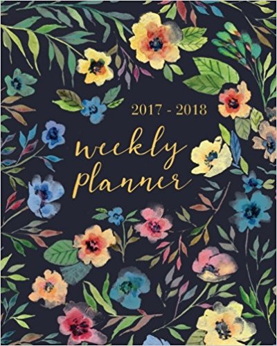 Academic Planner Weekly And Monthly: 2017-2018