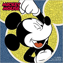 Mickey Mouse Wall Calendar 2018