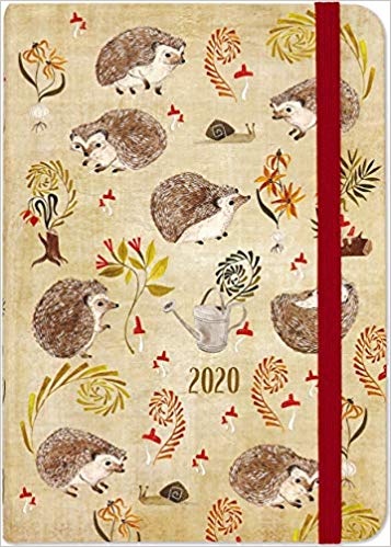 2020 Hedgehogs Weekly Planner (16-Month Engagement Calendar) Hardcover