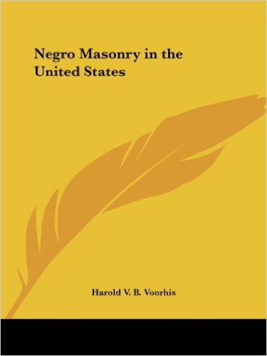Negro Masonry in the United States