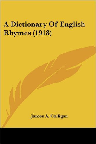 A Dictionary of English Rhymes (1918)