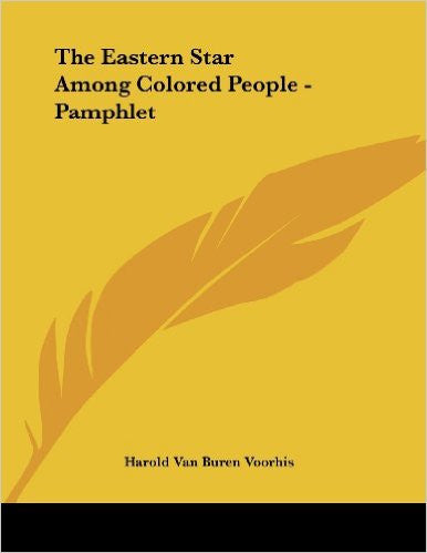 The Eastern Star Among Colored People - Pamphlet
