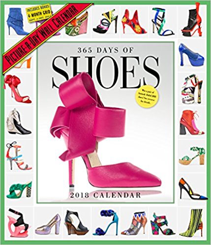 Shoes PageADay Gallery Calendar 2018