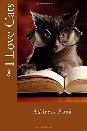 I Love Cats Address-Book