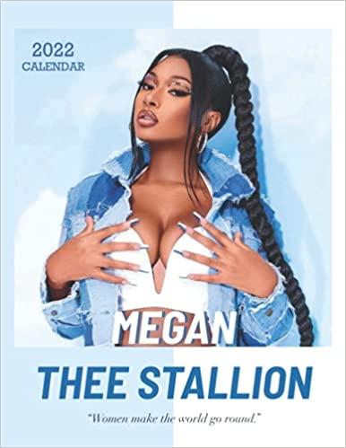 Megan Thee Stallion 2022 Calendar: Fantastic18-month Grid Monthly Yearly Calendar 8.5x11