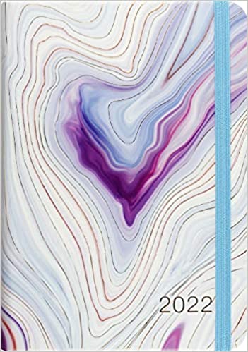 2022 Blue Agate Weekly Planner (16-Month Engagement Calendar) Hardcover