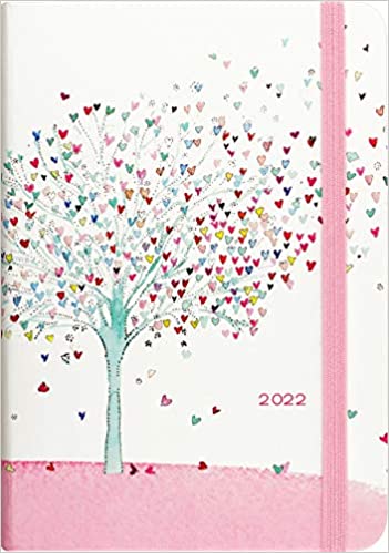 2022 Tree of Hearts Weekly Planner (16-Month Engagement Calendar) Hardcover