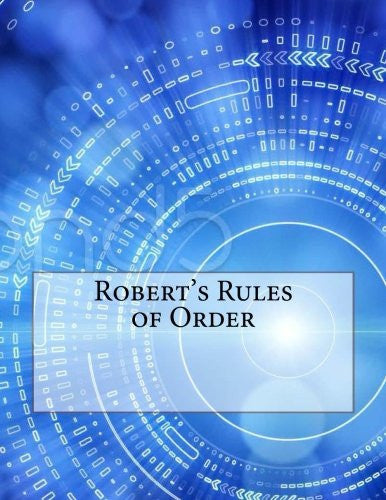 Robert's Rules of Order