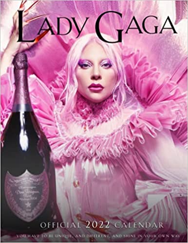 Lady GaGa 2022 Calendar: Lady GaGa 2022 Planner with Monthly Tabs and Notes Section, TEN+ Monthly Square Calendar with 18 Exclusive Photos Paperback