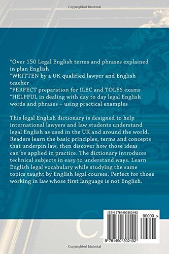 The English Legal System: Legal Engish Dictionary (Legal Study E-Guides)