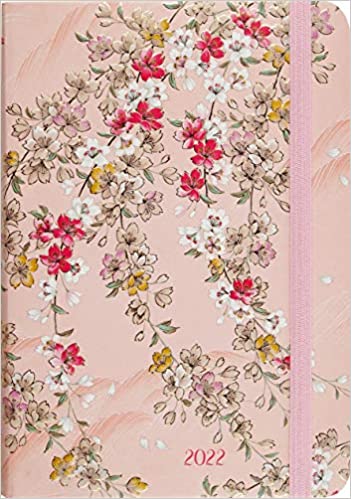 2022 Cherry Blossoms Weekly Planner (16-Month Engagement Calendar) Hardcover