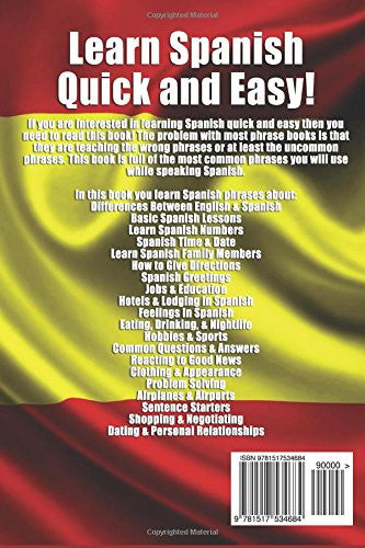 Spanish Phrase Book The Beginners Guide