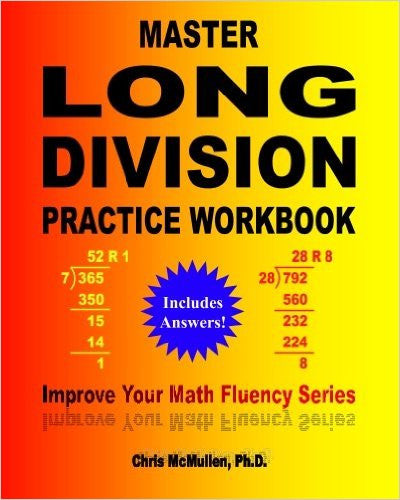 Master Long Division Practice Workbook