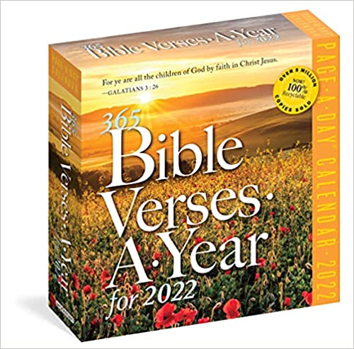 365 Bible Verses-A-Year Page-A-Day Calendar 2022 Calendar