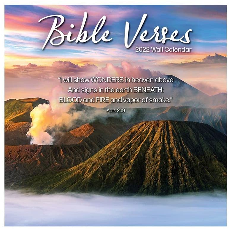 Turner Licensing, Bible Verses 2022 Mini Wall Calendar