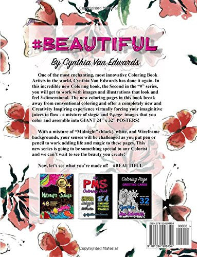 Beautiful is Coloring Book #2 in the Adult Coloring Book Series Celebrating Beauty (Coloring Books, Beautiful Coloring ... Series of Adult Coloring Books) (Volume 2)