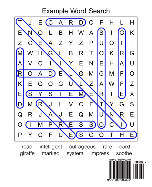 Happy Grandma's Word Search Books Vol 37