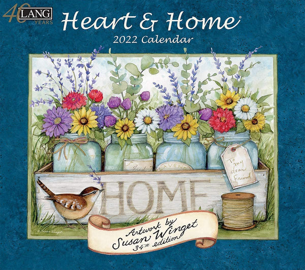 Lang Heart & Home 2022 Wall Calendar