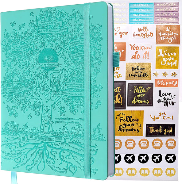Law of Attraction Planner 2021-2022 Weekly and Monthly, a 16-MONTH Productivity Planner, Hourly Planner And Work Planner for Productivity & Happiness, Adhd Planner and Stickers