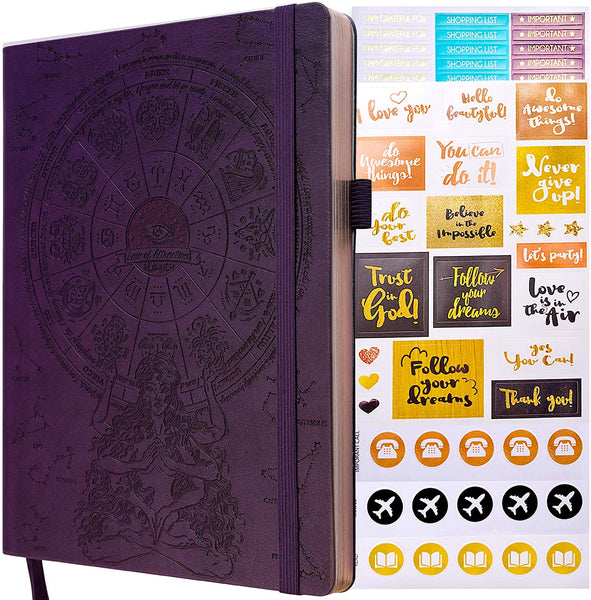 Law of Attraction Planner 2021-2022 Weekly and Monthly, a 16-MONTH Productivity Planner, Hourly Planner And Work Planner for Productivity & Happiness, Adhd Planner and Stickers