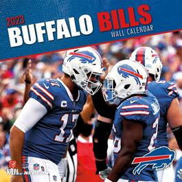 Turner Licensing Buffalo Bills NFL Monthly Wall Calendar, 12” x 24”, Made with exceptional quality, the 12x12  (September 2021 through December 2022)