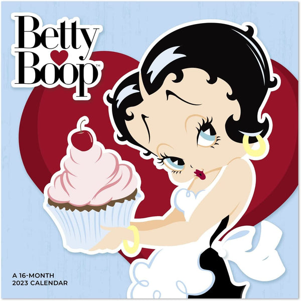 Betty Boop Monthly Wall Calendar, 16 Months