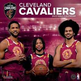 Turner Licensing NBA Cleveland Cavaliers Monthly Wall Calendar, 12” x 24”, Made with exceptional quality, the 12x12  (September 2021 through December 2023)