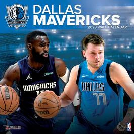 Turner Licensing NBA Dallas Mavericks Monthly Wall Calendar, 12” x 24”, Made with exceptional quality, the 12x12  (September 2021 through December 2023)