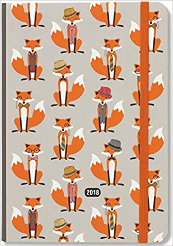 Dapper Foxes 2018 Weekly Planner