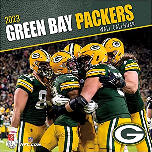 Turner Licensing Green Bay Packers NFL Monthly Wall Calendar, 12” x 24”, Made with exceptional quality, the 12x12 calendar! (September 2021 through December 2022)