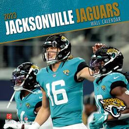 Turner Licensing Jacksonville Jaguars NFL Monthly Wall Calendar, 12” x 24”, Made with exceptional quality, the 12x12 calendar! (September 2021 through December 2022)