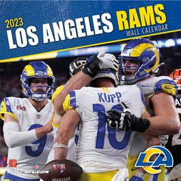 Turner Licensing Los Angeles Rams NFL Monthly Wall Calendar, 12” x 24”, Made with exceptional quality, the 12x12 calendar! (September 2021 through December 2022)