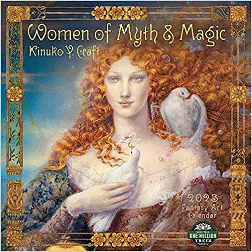 Women of Myth & Magic 2023 Fantasy Art Wall Calendar