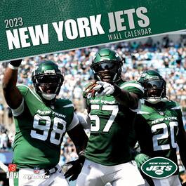 Turner Licensing New York Jets NFL Monthly Wall Calendar, 12” x 24”, Made with exceptional quality, the 12x12 calendar! (September 2021 through December 2022)