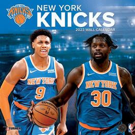 Turner Licensing NBA New York Knicks Monthly Wall Calendar, 12” x 24”, Made with exceptional quality, the 12x12  (September 2021 through December 2023)