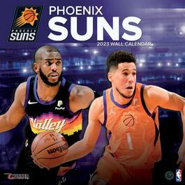 Turner Licensing NBA Phoenix Suns Monthly Wall Calendar, 12” x 24”, Made with exceptional quality, the 12x12  (September 2021 through December 2023)