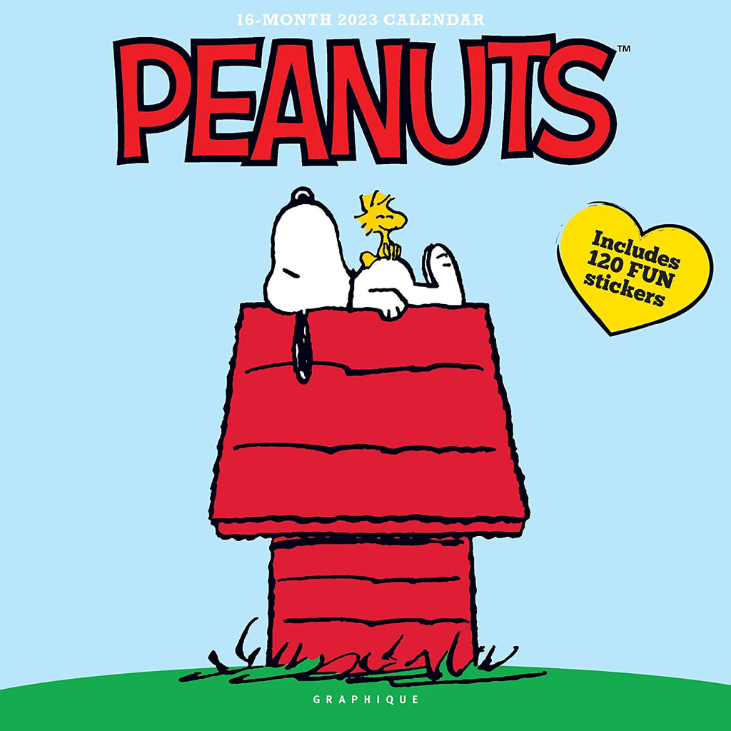 Graphique 2023 Peanuts Wall Calendar | 12” x 12”