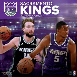 Turner Licensing NBA Sacramento Kings Monthly Wall Calendar, 12” x 24”, Made with exceptional quality, the 12x12  (September 2021 through December 2023)