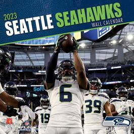 Turner Licensing Seattle Seahawks NFL Monthly Wall Calendar, 12” x 24”, Made with exceptional quality, the 12x12 calendar! (September 2021 through December 2022)