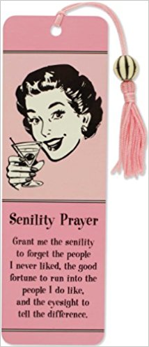 Senility Prayer