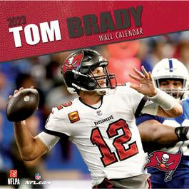 Tampa Bay Buccaneers Tom Brady 2023 12x12 Player Wall Calendar