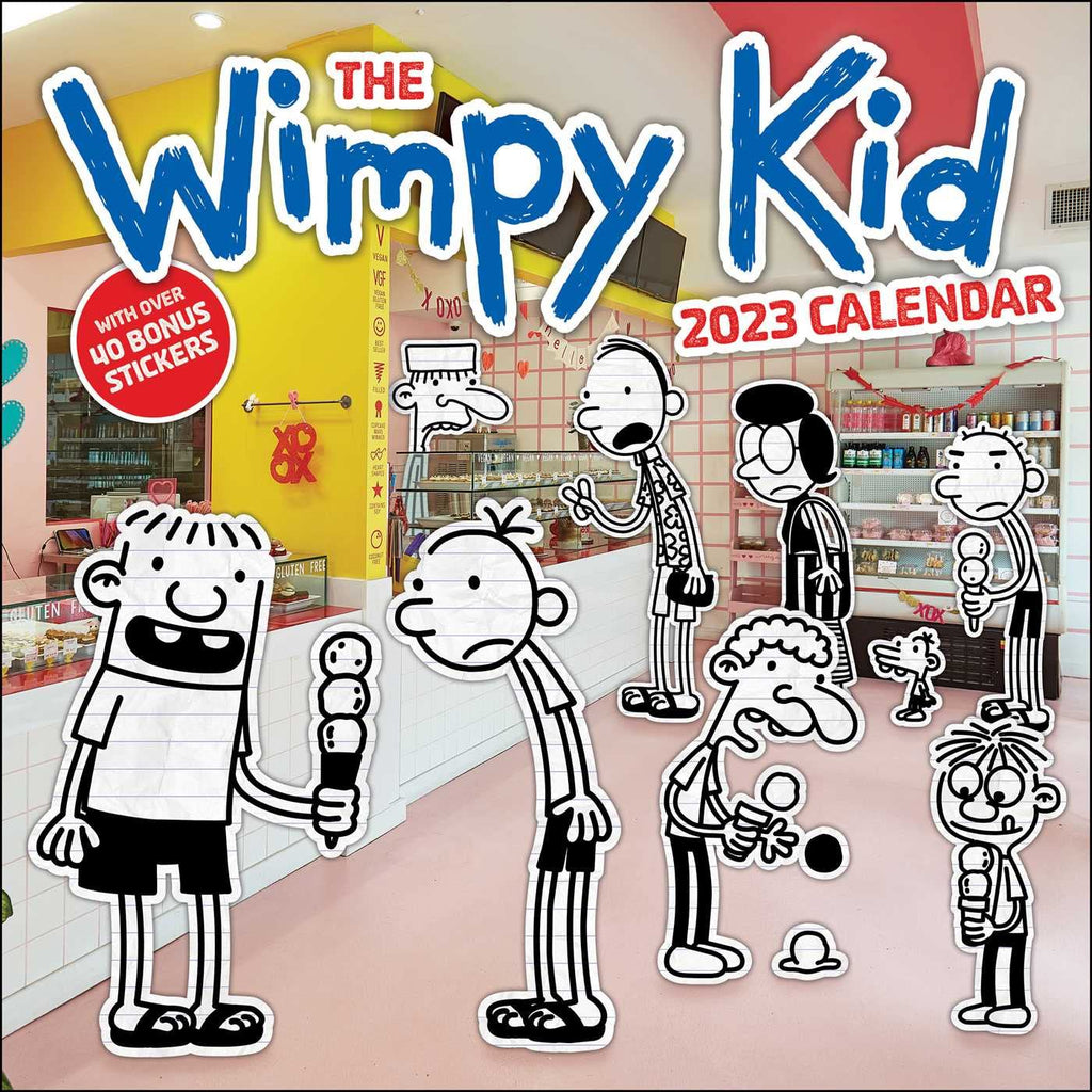 Wimpy Kid 2023 Wall Calendar